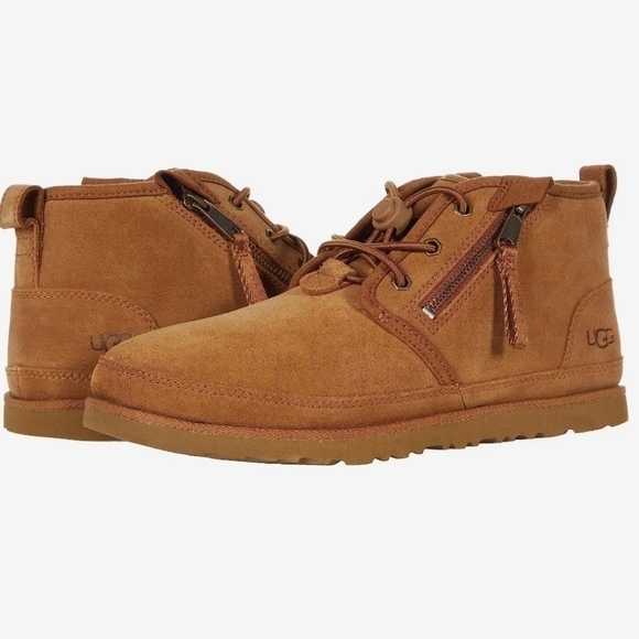 Ugg Australia Big Girl Youth Neumel Dual Zip II Classic Ankle Boots shoes 4 - Picture 1 of 12